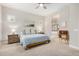 Bedroom featuring a calming color palette and an open view to the bathroom at 1752 N Harper --, Mesa, AZ 85207