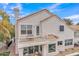Back exterior featuring balcony, patio, and access to a sparkling pool at 2158 W Peninsula Cir, Chandler, AZ 85248