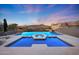 Stunning swimming pool with spa, desert views, and clear blue water, creating a luxurious outdoor oasis at 40915 N 107Th Pl, Scottsdale, AZ 85262