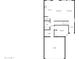 Downstairs floor plan featuring kitchen, living room, dining area, garage, laundry room, and bathroom at 7009 W Lincoln St, Peoria, AZ 85345