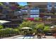 Exterior of the condominium building, featuring a beautiful garden at 7147 E Rancho Vista Dr # 4007, Scottsdale, AZ 85251