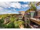 Aerial exterior shows a well-landscaped condominium complex and verdant rooftop gardens at 7157 E Rancho Vista Dr # 6011, Scottsdale, AZ 85251