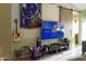 Relaxing space with guitar, smart television, and entertainment center at 11666 N 28Th Dr # 298, Phoenix, AZ 85029