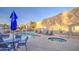 Community pool and spa area, ideal for relaxation and socializing at 11772 E Clinton St, Scottsdale, AZ 85259
