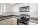 Well-equipped kitchen featuring white cabinets, dark countertops, and modern appliances at 11840 N 40Th Way, Phoenix, AZ 85028