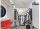 Walk-in closet with custom shelving, storage and organized hanging space at 12227 W Prickly Pear Trl, Peoria, AZ 85383