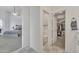 Bright bathroom showcasing a separate water closet and walk-in closet at 16847 W Marconi Ave, Surprise, AZ 85388