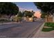 Gated entrance to a private community, ensuring security and exclusivity for residents and guests at 1700 E Lakeside Dr # 16, Gilbert, AZ 85234