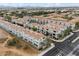 An aerial view of the condo community showing lush landscaping and great walkability in Scottsdale at 17773 N 77Th Way, Scottsdale, AZ 85255