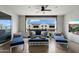 Inviting balcony featuring stylish outdoor seating, creating a comfortable area to relax at 17773 N 77Th Way, Scottsdale, AZ 85255
