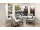 Cozy bay window seating area with waterfront views at 2043 E Clipper Ln, Gilbert, AZ 85234