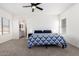 Spacious main bedroom with ensuite bathroom and lots of natural light at 22236 E Nacoma --, Queen Creek, AZ 85142
