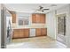 Kitchen featuring stainless steel appliances, tile countertops, and ample cabinetry at 2568 E Boston St, Gilbert, AZ 85295