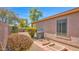 Backyard features desert landscaping and garden beds at 3315 E Attleboro Rd, Gilbert, AZ 85295