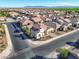 A high aerial view of a home in a well-maintained community in a scenic area at 500 E Watermelon Ln, Queen Creek, AZ 85140