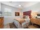 Cozy bedroom featuring natural light, modern decor, and a comfortable bed at 5140 E Desert Forest Trl, Cave Creek, AZ 85331