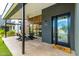 Cozy back porch features an outdoor seating area and modern design elements at 8510 S 9Th Dr # 20, Phoenix, AZ 85041