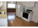 Cozy kitchen area with essential appliances and functional layout at 9501 E Broadway Rd # 237, Mesa, AZ 85208