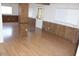 Bright and open living space with wood-look flooring and natural lighting at 9501 E Broadway Rd # 237, Mesa, AZ 85208