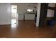 Open floorplan living room with hardwood floors at 9501 E Broadway Rd # 237, Mesa, AZ 85208