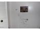 Wall with electric outlet and old repairs at 9501 E Broadway Rd # 237, Mesa, AZ 85208