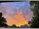 Beautiful sunset with orange clouds at 13234 N 2Nd St, Phoenix, AZ 85022