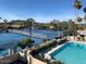 Tennis courts and a refreshing pool create an active recreational area for residents to enjoy at 13234 N 2Nd St, Phoenix, AZ 85022