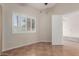 Bedroom with neutral walls, ceiling fan, and bright natural light at 1715 N Sawyer --, Mesa, AZ 85207