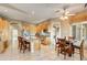 Bright kitchen featuring a breakfast nook and views of the landscaped yard at 22742 N 90Th St, Scottsdale, AZ 85255