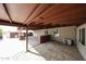 Expansive back patio with plenty of outdoor space for entertaining at 2923 E Wahalla Ln, Phoenix, AZ 85050
