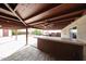 Extensive outdoor patio area with a bar and barbecue, excellent for hosting gatherings at 2923 E Wahalla Ln, Phoenix, AZ 85050