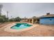 Backyard pool area at 2929 N 55Th Pl, Phoenix, AZ 85018