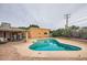 Backyard pool with patio area at 2929 N 55Th Pl, Phoenix, AZ 85018