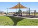 Neighborhood playground with shade structure, swings, slide, and play equipment for  at 29909 N Yucca Dr, Florence, AZ 85132