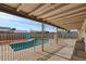 Fenced pool with a view of the patio and backyard at 3117 W Corrine Dr, Phoenix, AZ 85029