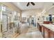 The primary bathroom features a tiled shower, soaking tub, dual sinks, and walk-in closet at 34014 N 43Rd St, Cave Creek, AZ 85331