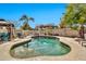 Sparkling pool surrounded by lush landscaping offers a serene escape for relaxation and recreation at 5110 S Sandstone St, Gilbert, AZ 85298