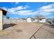 View of large, enclosed backyard with potential for recreation and landscaping at 737 W Jones Ave, Phoenix, AZ 85041