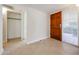 Home entryway with tile flooring, closet, and bright light at 7800 E Lincoln E Dr # 1102, Scottsdale, AZ 85250