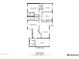 Detailed floor plan showcasing the layout of the home, including bedrooms, bathrooms, and living spaces at 10846 W Crosby Dr, Sun City, AZ 85351