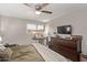 Inviting main bedroom with a functional vanity and large dresser at 1310 S Pima St # 34, Mesa, AZ 85210