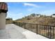 Balcony with desert views and wrought iron railing at 1428 E Las Palmaritas Dr, Phoenix, AZ 85020