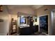 Bathroom featuring dual sinks, a mirror, a toilet, and walk in closet at 14440 N 56Th Pl, Scottsdale, AZ 85254