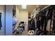 Walk-in closet with shelving, racks, and decor at 14440 N 56Th Pl, Scottsdale, AZ 85254