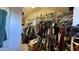 Walk-in closet with shelving, racks, and decor at 14440 N 56Th Pl, Scottsdale, AZ 85254