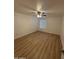 Inviting bedroom with hardwood floors, a ceiling fan, and natural light at 17017 N 12Th St # 1135, Phoenix, AZ 85022