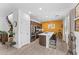 Spacious kitchen featuring modern appliances and large center island at 25268 N 142Nd Dr, Surprise, AZ 85387