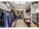 Large walk-in closet offers ample space for storage and organization at 25621 N Cordova Ln, Rio Verde, AZ 85263