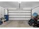 Spacious two car garage with ample storage room for vehicles and outdoor equipment at 2848 E Brown Rd # 30, Mesa, AZ 85213