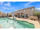 A gorgeous pool and spa in an enormous backyard at 29740 W Fairmount Ave, Buckeye, AZ 85396